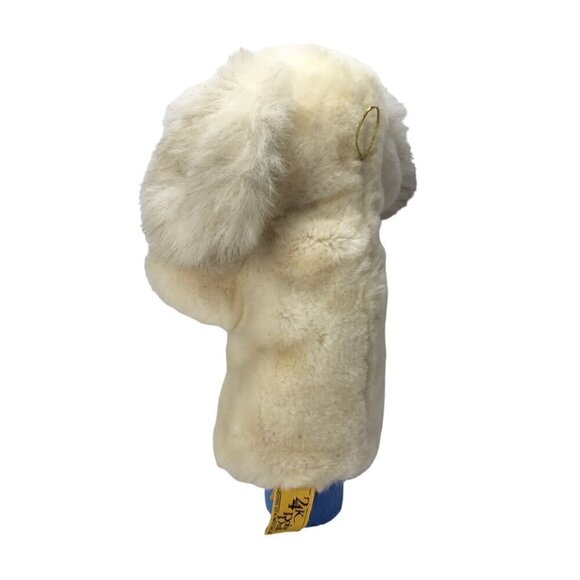 Vtg 24K Polar Puff Special Effects Hand Puppet 1985 Dog Puppy Gold Label 4694 - Picture 7 of 12